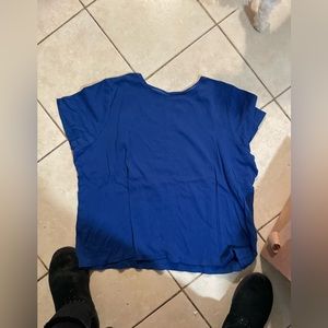 Croft and barrel royal blue size 2X T-shirt.